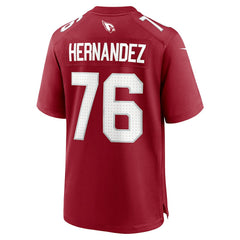 Will Hernandez  Team Game Jersey - Arizona Cardinals Jerseys