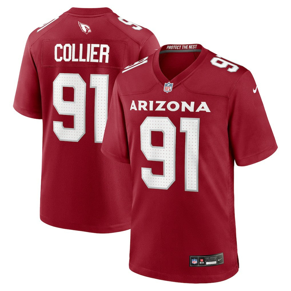 L.J. Collier  Team Game Jersey - Arizona Cardinals Jerseys