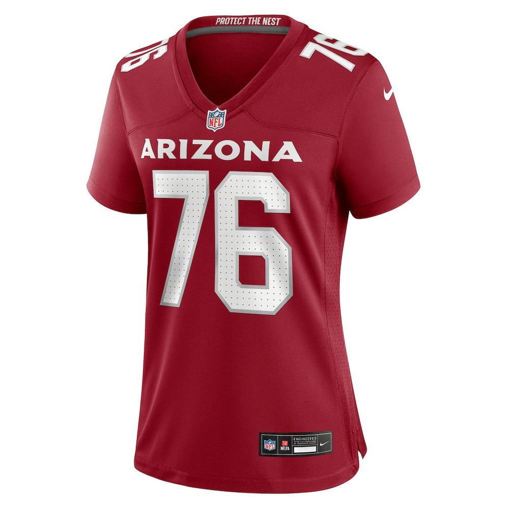 Will Hernandez  Women's Game Jersey - Arizona Cardinals Jerseys