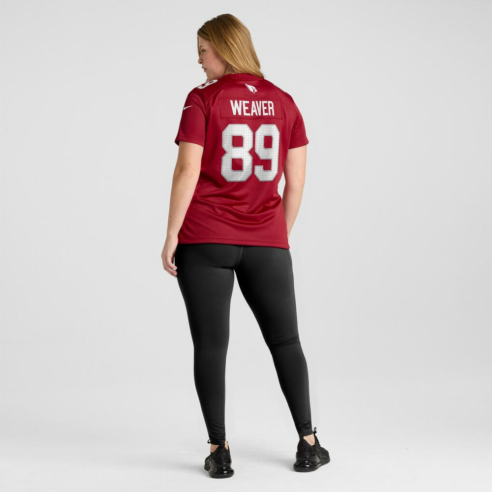Xavier Weaver  Women's Game Jersey - Arizona Cardinals Jerseys