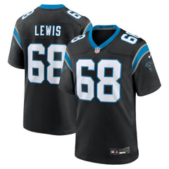 Damien Lewis  Game Jersey - Carolina Panthers Jerseys