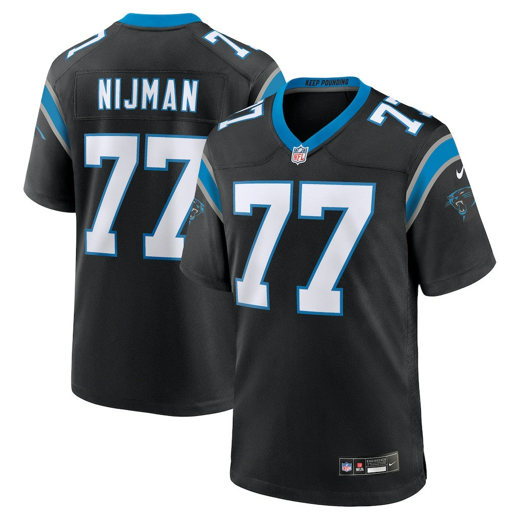 Yosh Nijman  Game Jersey - Carolina Panthers Jerseys