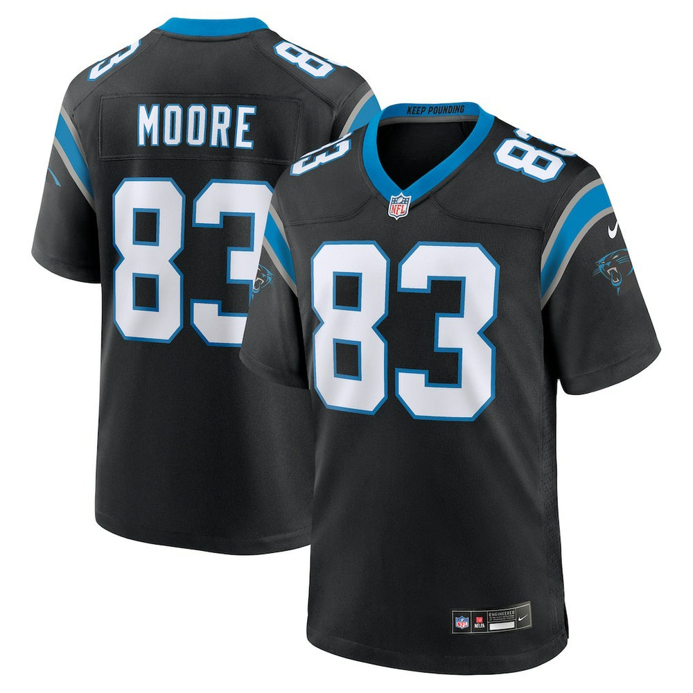 David Moore  Game Jersey - Carolina Panthers Jerseys