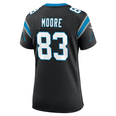 David Moore  Women's Game Jersey - Carolina Panthers Jerseys