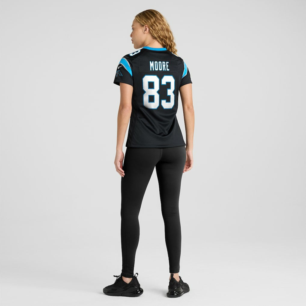David Moore  Women's Game Jersey - Carolina Panthers Jerseys
