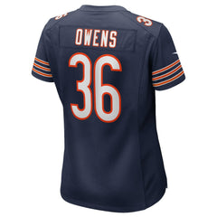 Jonathan Owens  Women's Game Jersey - Chicago Bears Jerseys