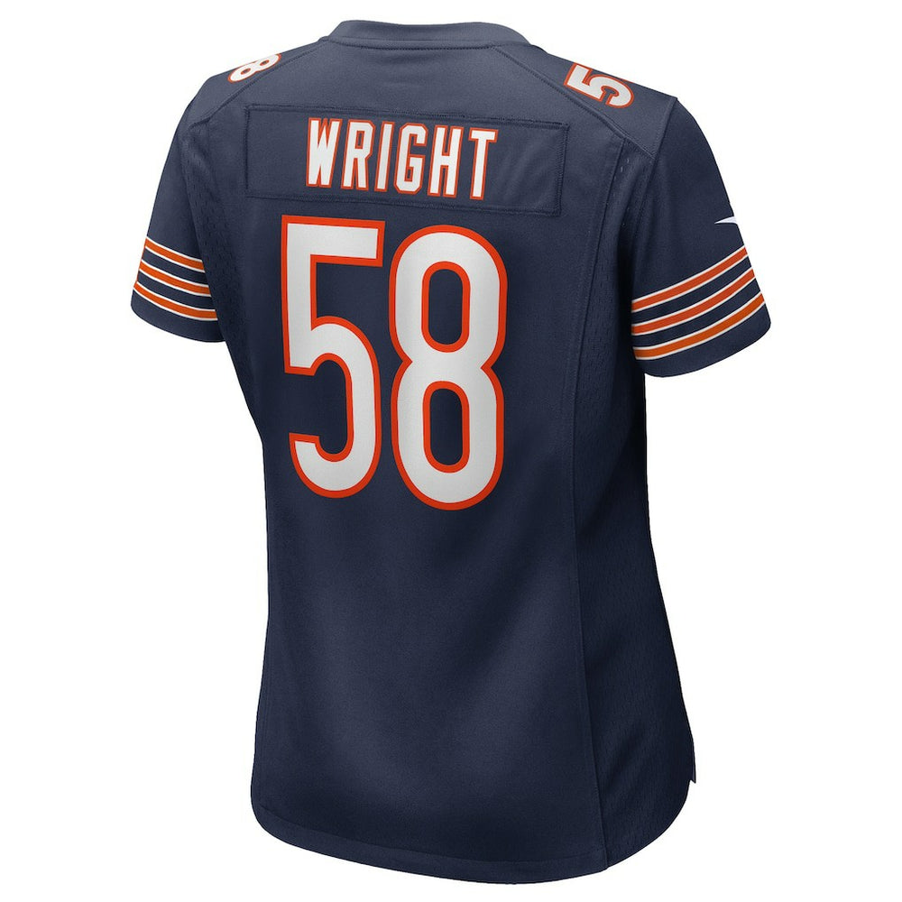 Darnell Wright  Women's Game Jersey - Chicago Bears Jerseys