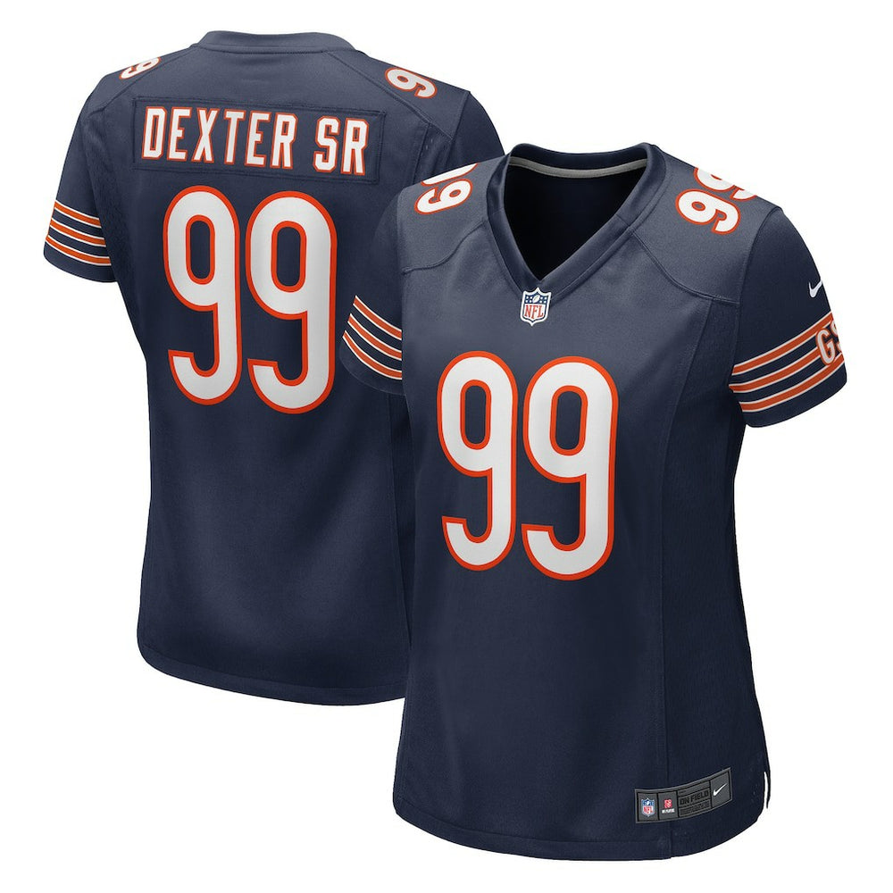 Gervon Dexter Sr.  Women's Game Jersey - Chicago Bears Jerseys