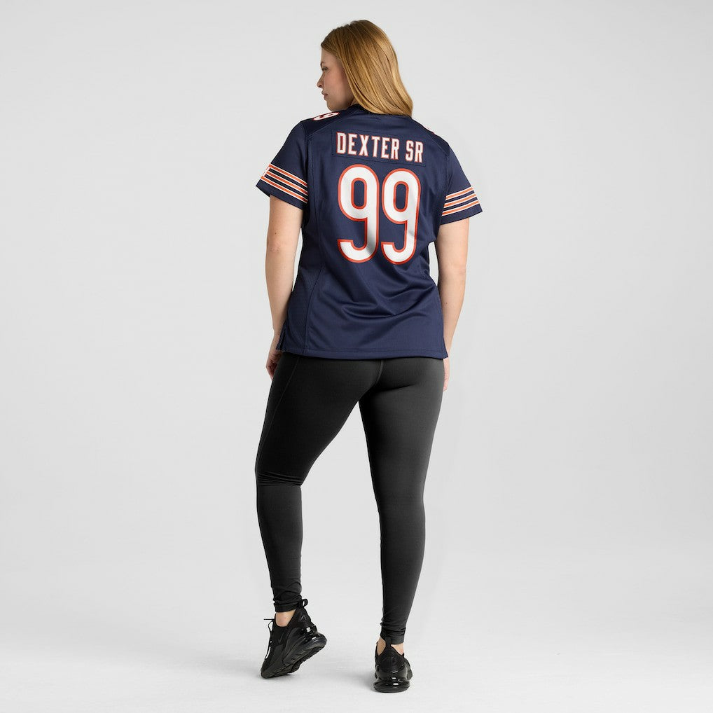 Gervon Dexter Sr.  Women's Game Jersey - Chicago Bears Jerseys