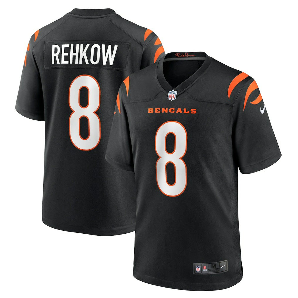 Ryan Rehkow  Game Jersey - Cincinnati Bengals Jerseys