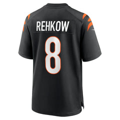 Ryan Rehkow  Game Jersey - Cincinnati Bengals Jerseys