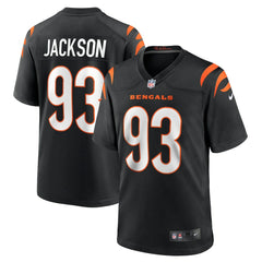 McKinnley Jackson  Game Jersey - Cincinnati Bengals Jerseys