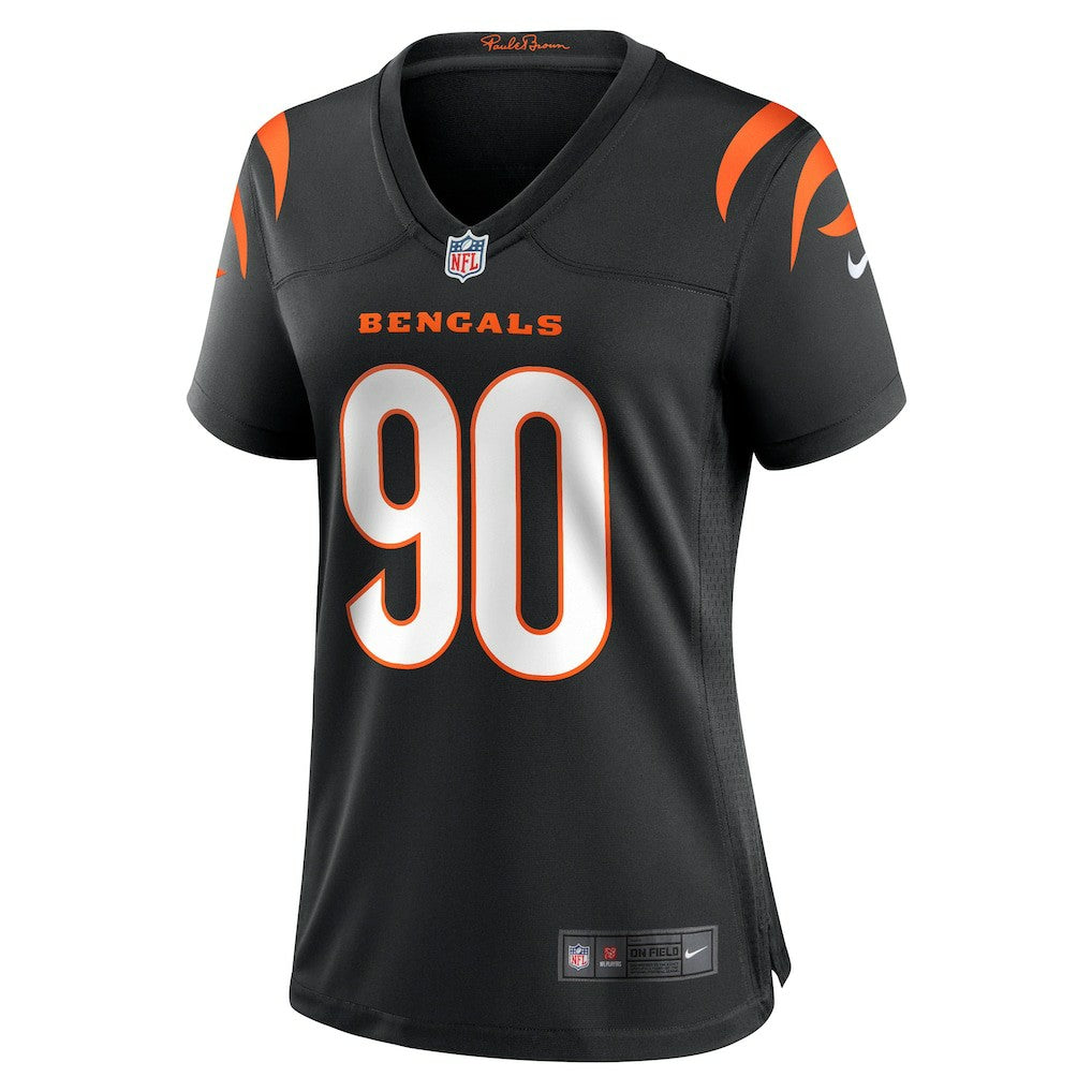 Kris Jenkins Jr.  Women's Game Jersey - Cincinnati Bengals Jerseys
