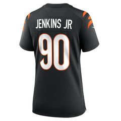 Kris Jenkins Jr.  Women's Game Jersey - Cincinnati Bengals Jerseys
