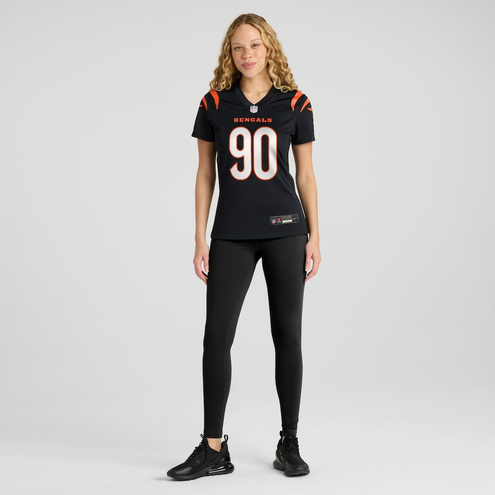 Kris Jenkins Jr.  Women's Game Jersey - Cincinnati Bengals Jerseys