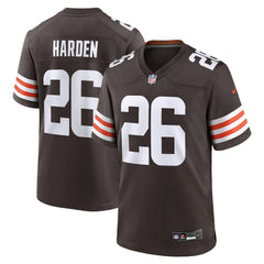 Myles Harden  Team Game Jersey - Cleveland Browns Jerseys