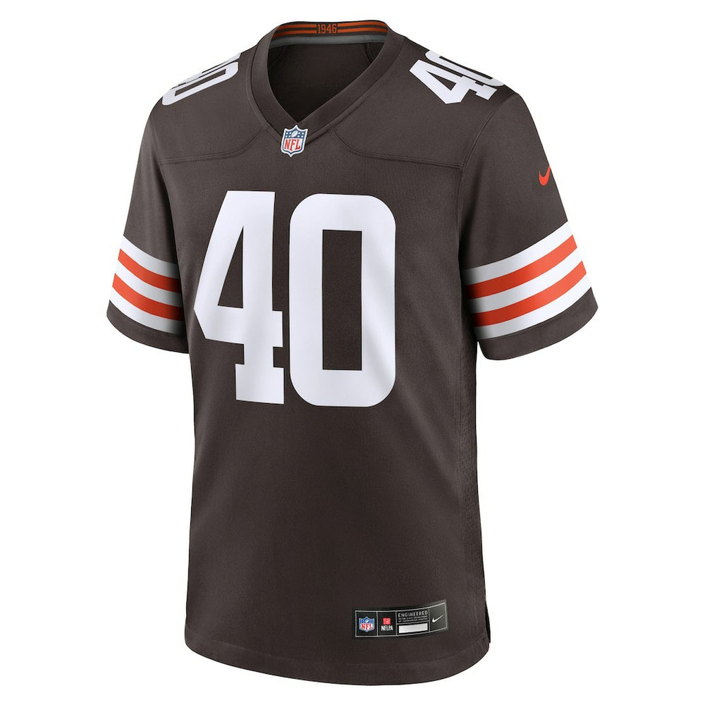 Nathaniel Watson  Team Game Jersey - Cleveland Browns Jerseys