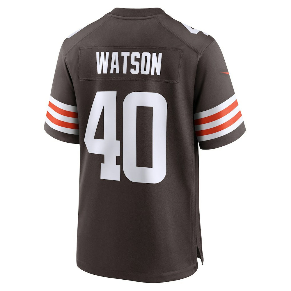Nathaniel Watson  Team Game Jersey - Cleveland Browns Jerseys