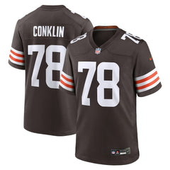 Jack Conklin  Team Game Jersey - Cleveland Browns Jerseys