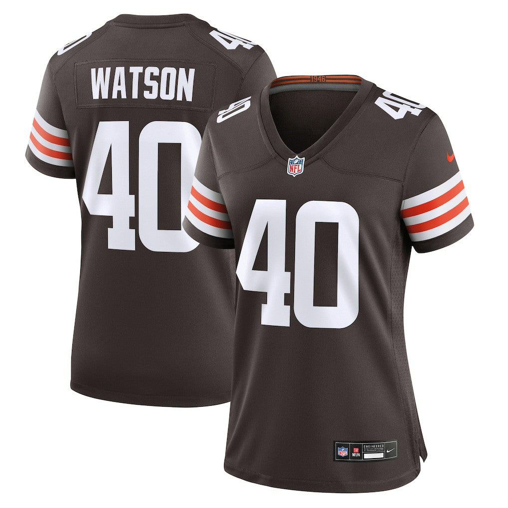 Nathaniel Watson  Women's Game Jersey - Cleveland Browns Jerseys