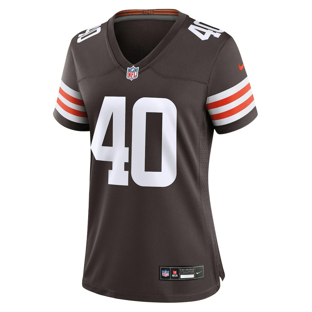 Nathaniel Watson  Women's Game Jersey - Cleveland Browns Jerseys