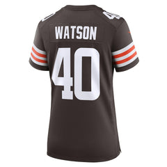Nathaniel Watson  Women's Game Jersey - Cleveland Browns Jerseys