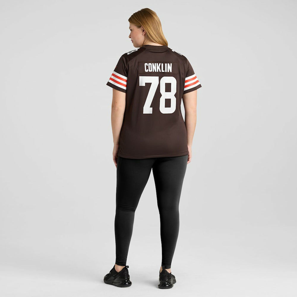 Jack Conklin  Women's Game Jersey - Cleveland Browns Jerseys