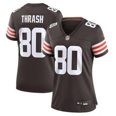 Jamari Thrash  Women's Game Jersey - Cleveland Browns Jerseys