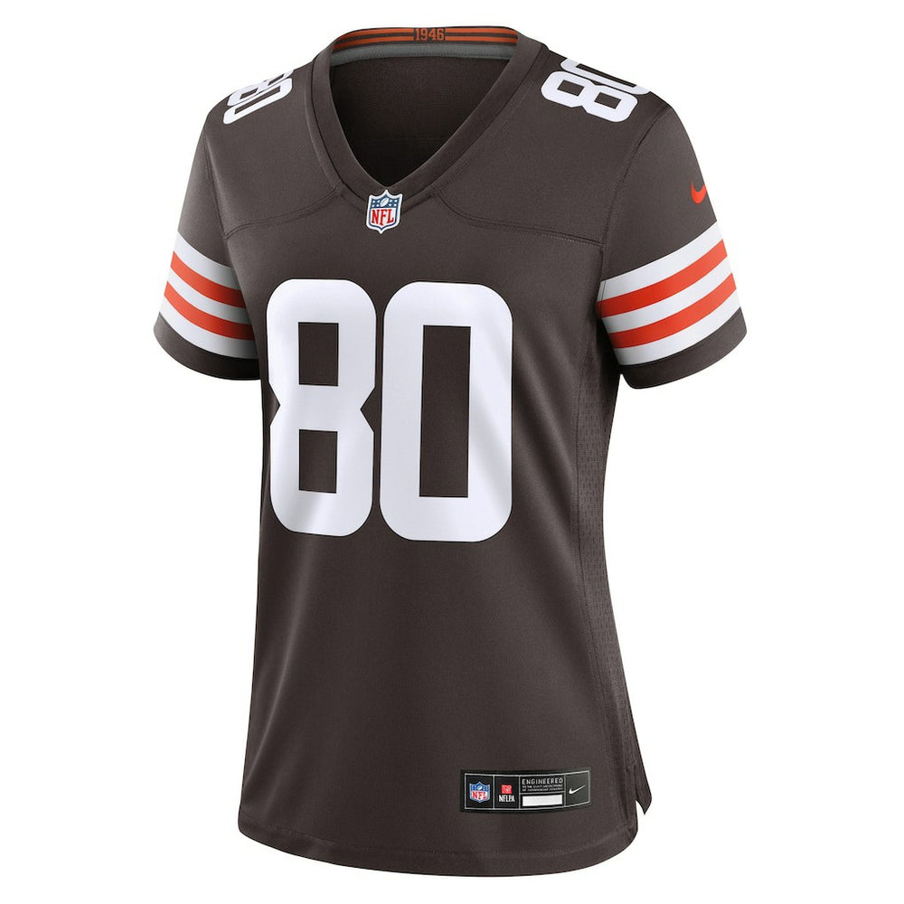 Jamari Thrash  Women's Game Jersey - Cleveland Browns Jerseys
