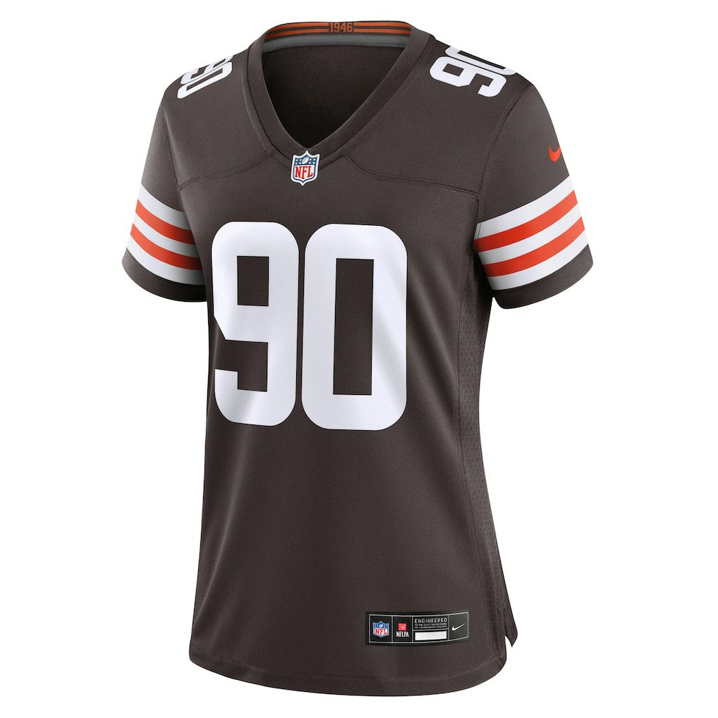 Maurice Hurst II  Women's Game Jersey - Cleveland Browns Jerseys