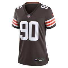 Maurice Hurst II  Women's Game Jersey - Cleveland Browns Jerseys