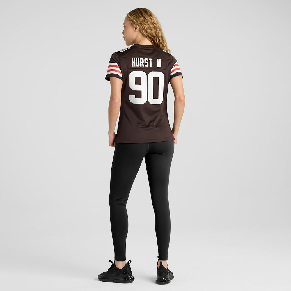 Maurice Hurst II  Women's Game Jersey - Cleveland Browns Jerseys