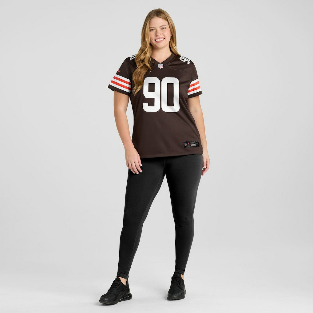 Maurice Hurst II  Women's Game Jersey - Cleveland Browns Jerseys