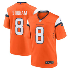 Jarrett Stidham  Team Game Jersey - Denver Broncos Jerseys