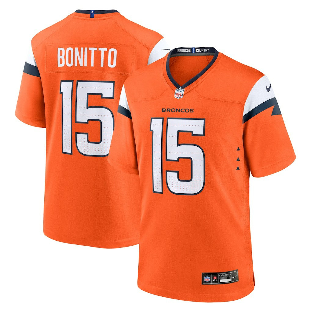Nik Bonitto  Team Game Jersey - Denver Broncos Jerseys
