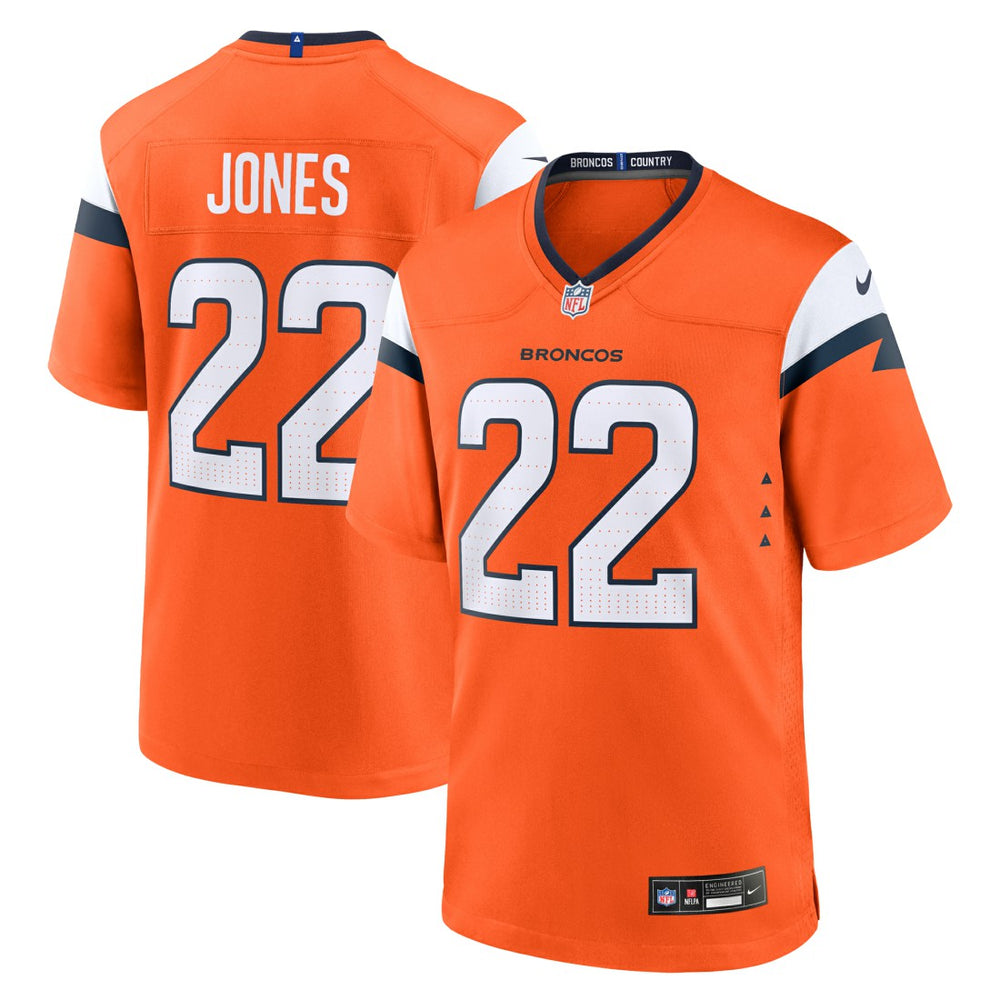 Brandon Jones  Team Game Jersey - Denver Broncos Jerseys