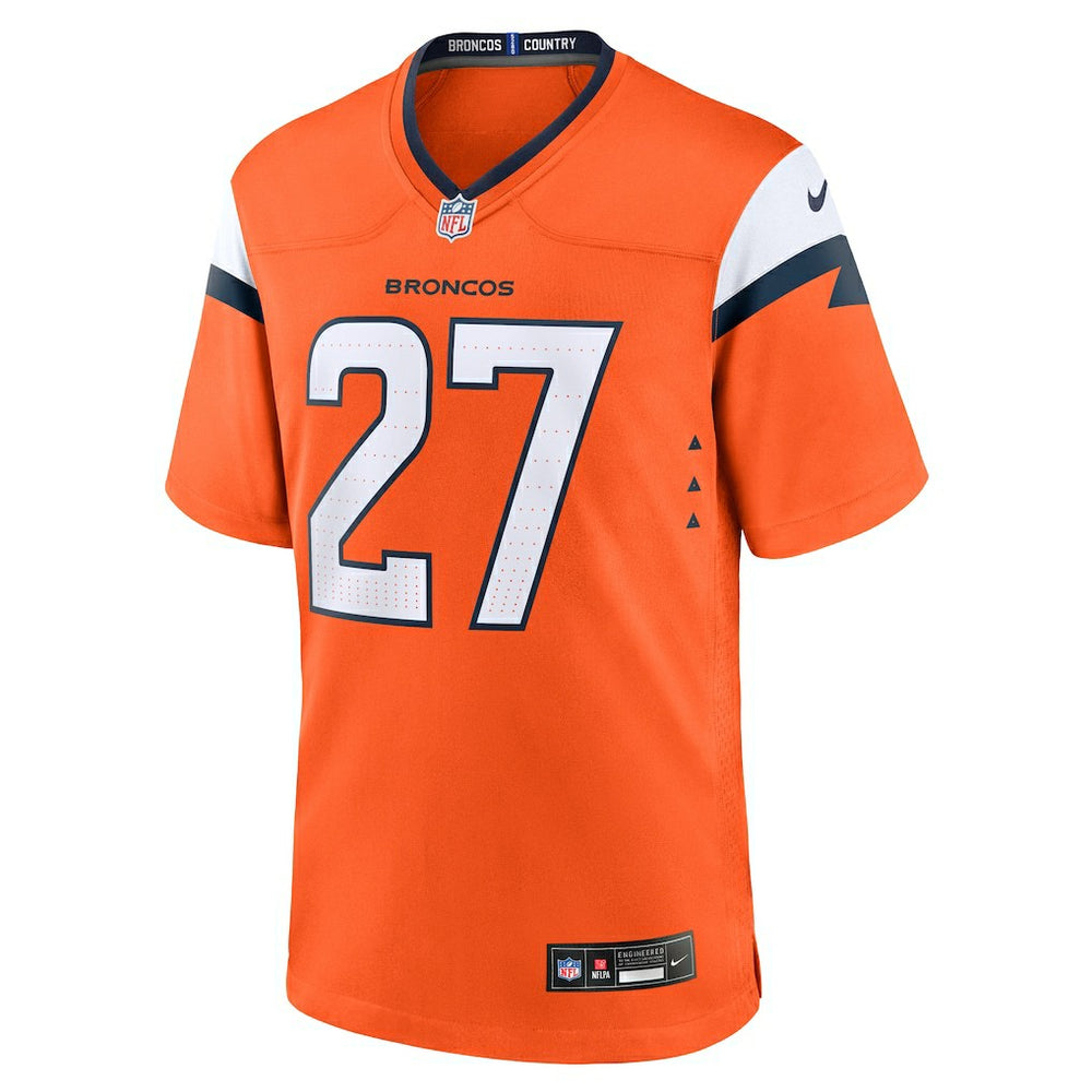 Damarri Mathis  Team Game Jersey - Denver Broncos Jerseys