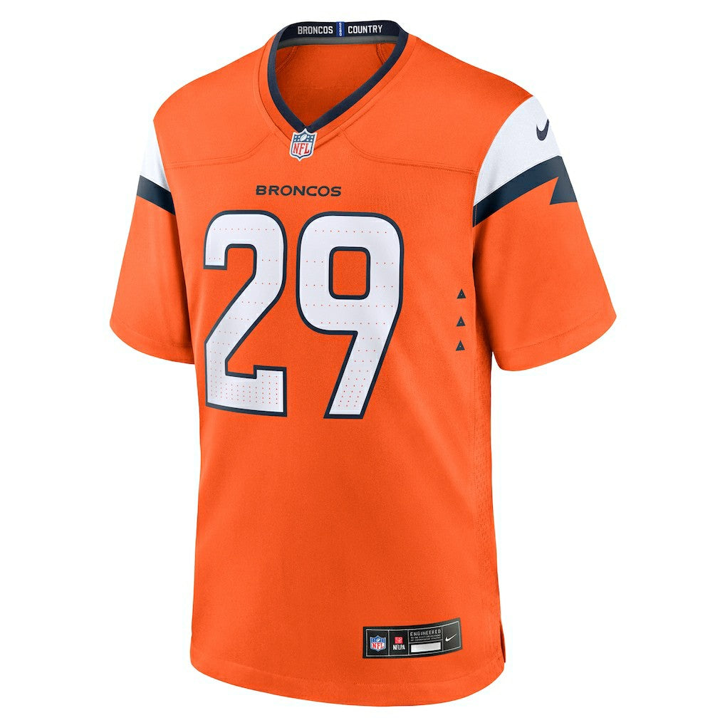 Ja'Quan McMillian  Team Game Jersey - Denver Broncos Jerseys