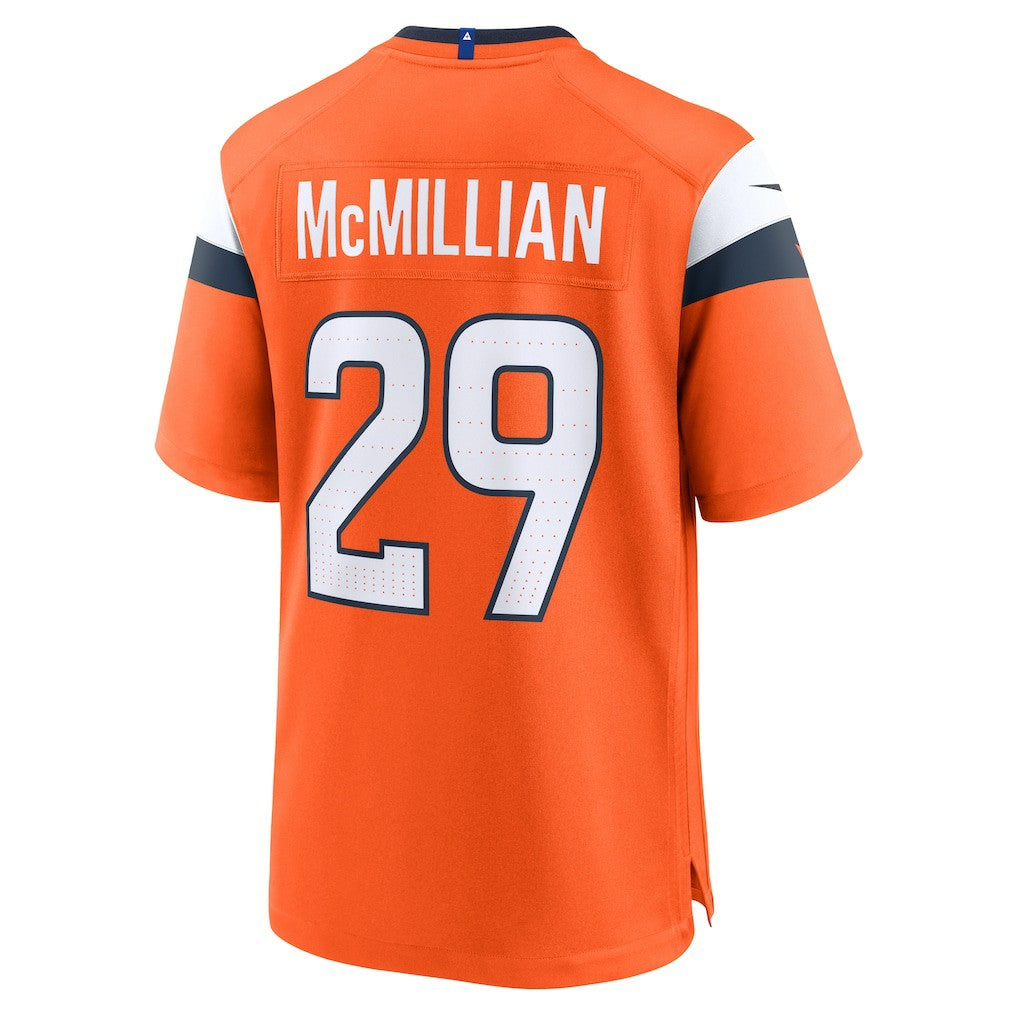 Ja'Quan McMillian  Team Game Jersey - Denver Broncos Jerseys