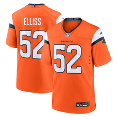 Jonah Elliss  Team Game Jersey - Denver Broncos Jerseys