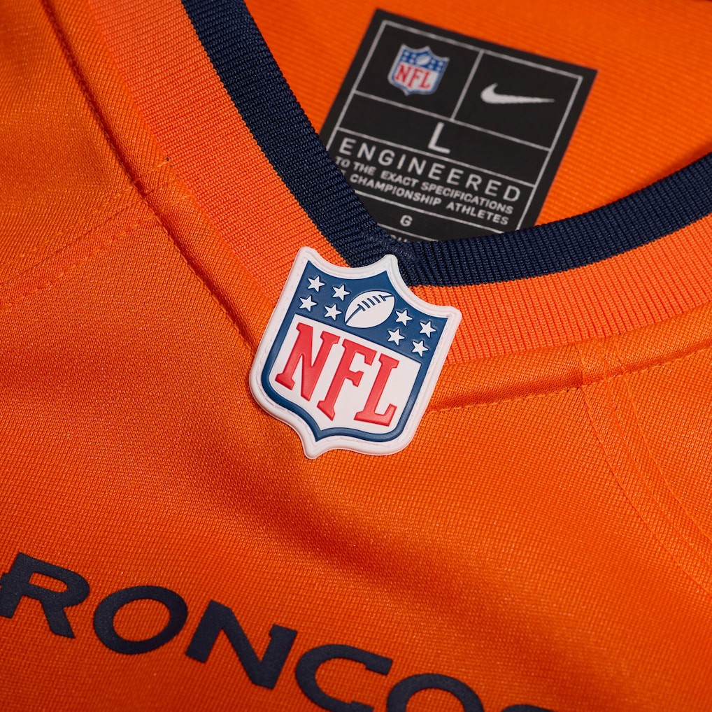Jonah Elliss  Team Game Jersey - Denver Broncos Jerseys