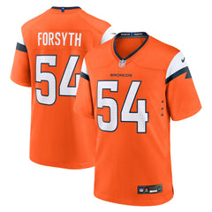 Alex Forsyth  Team Game Jersey - Denver Broncos Jerseys