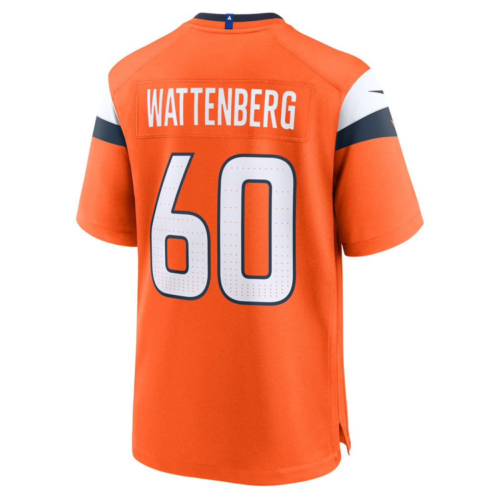 Luke Wattenberg  Team Game Jersey - Denver Broncos Jerseys