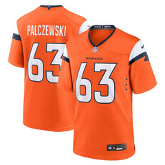 Alex Palczewski  Team Game Jersey - Denver Broncos Jerseys