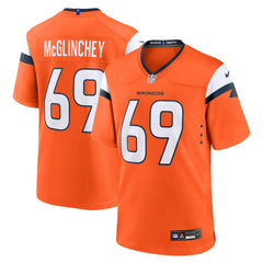 Mike McGlinchey  Team Game Jersey - Denver Broncos Jerseys