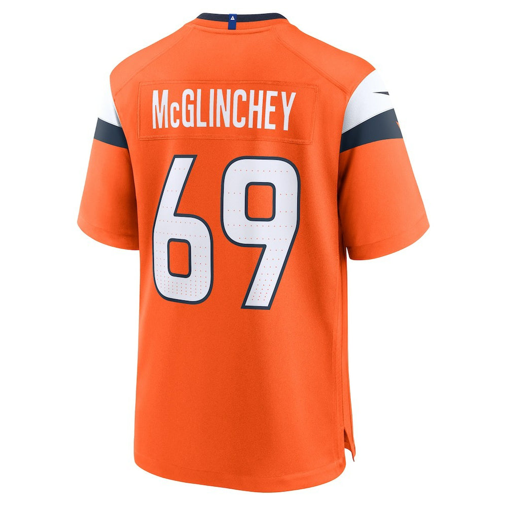 Mike McGlinchey  Team Game Jersey - Denver Broncos Jerseys