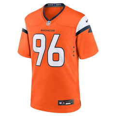 Eyioma Uwazurike  Team Game Jersey - Denver Broncos Jerseys