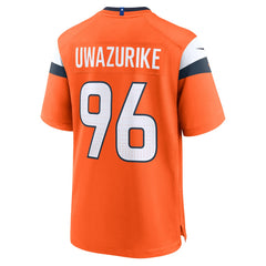 Eyioma Uwazurike  Team Game Jersey - Denver Broncos Jerseys