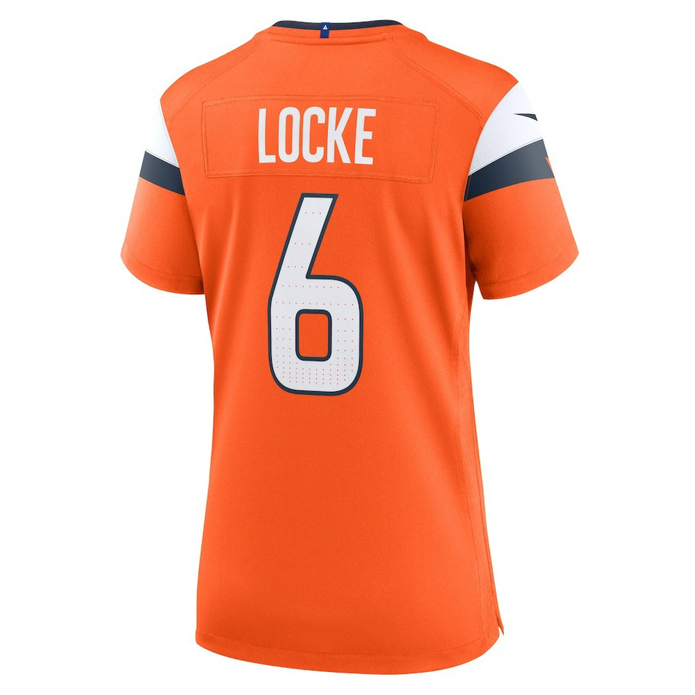 P.J. Locke  Women's Team Game Jersey - Denver Broncos Jerseys