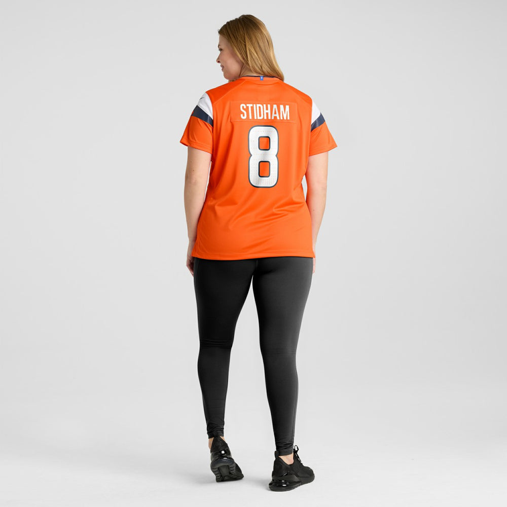 Jarrett Stidham  Women's Team Game Jersey - Denver Broncos Jerseys